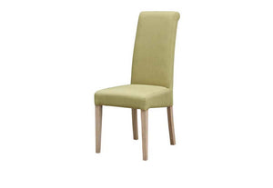 OSD Tiraspol Solid Rubberwood Olive Fabric Dining Chair (7622118867118)