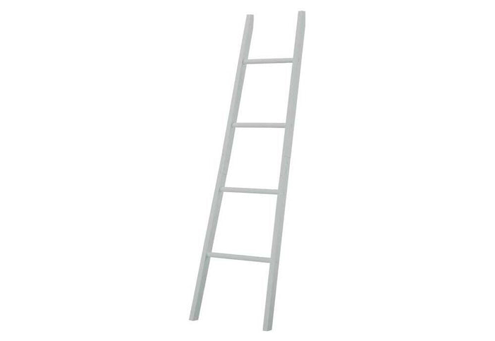 LPD Furniture Alaska White and Grey Wooden Towel Ladder