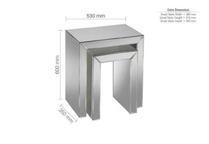 Birlea Valencia Nest of 2 Tables (6795017781422)