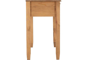 Seconique Budget Distressed Waxed Solid Pine Mexican Study Desk (5737702097062)