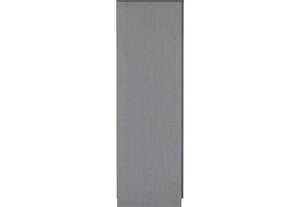 Seconique Felix Grey 2 Door Wardrobe (5727953027238)