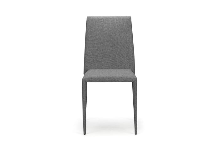 OSD Jazz Slate Grey Linen Fabric Dining Chair (Set of 2)