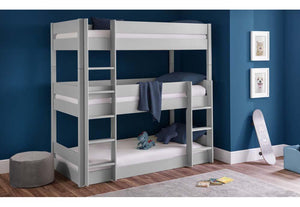 Julian Bowen Trio Grey Anthracite Surf White Triple Sleeper Bunk Bed (6976281116846)