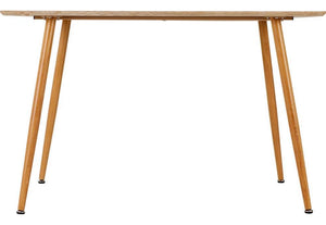 Seconique Barley Oak Veneer/Oak Effect Dining Table (5718907748518)