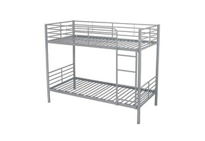 LPD Furniture Apollo Silver and White Bunk Bed (6556837773486)