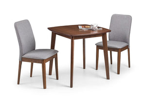 Julian Bowen Lennox Walnut Square Dining Table (5805957939366)