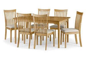 Julian Bowen Ibsen Oak Extending Dining Table (5805932773542)