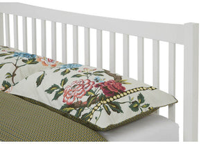 Serene Alice Honey Oak Opal White Hevea Wooden Bed 3FT 4FT Double 5FT 6FT (6677628780718)