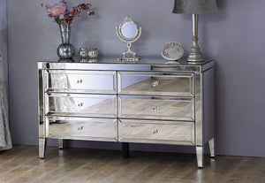 Birlea Valencia Mirrored 3 Over 2 Drawer, 3 Drawer, 5 Drawer and 6 Drawer Chest (5600409419942)