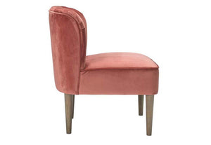 LPD Furniture Bella Blue Grey Pink Blue Grey Pink Fabric 1 Seater 2 Seater Chair (6556885254318)