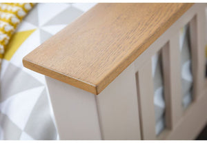 Julian Bowen Richmond Solid Oak High Foot End Wooden Bed 4FT6 Double 5FT King (5644964790438)