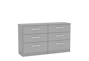 Birlea Lynx High Gloss 4 Drawer Chest, 5 Drawer Chest and 6 Drawer Chest (5600455819430)