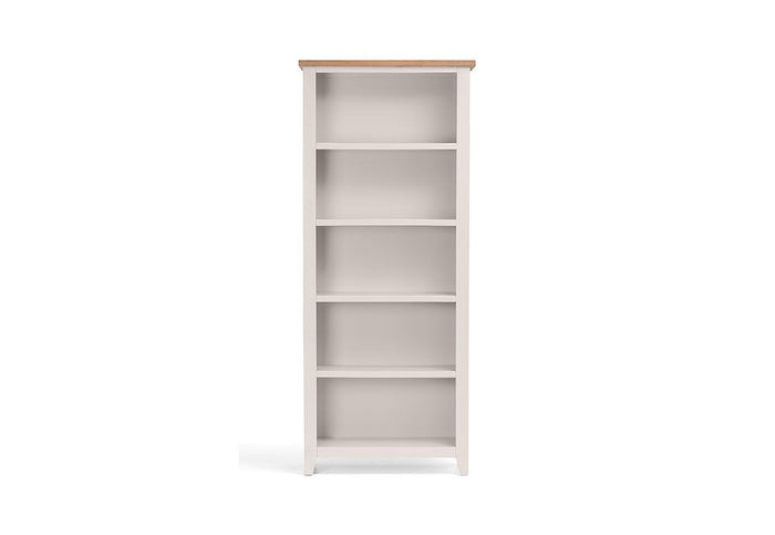 Julian Bowen Richmond Elephant Grey 5 Shelf Tall Bookcase