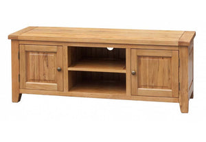 Heartlands Acorn Solid Oak Straight TV Unit (7483974680750)