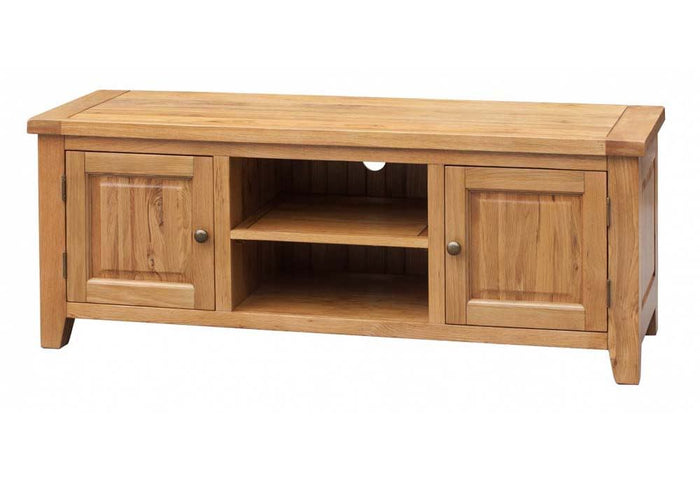 OSD Madrid Solid Oak Straight TV Unit