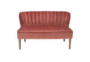 LPD Furniture Bella Blue Grey Pink Blue Grey Pink Fabric 1 Seater 2 Seater Chair (6556885254318)