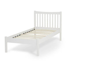 Serene Alice Honey Oak Opal White Hevea Wooden Bed 3FT 4FT Double 5FT 6FT (6677628780718)