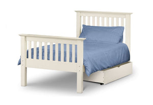 Julian Bowen Barcelona High Foot End Wooden Bed 3FT Single 4FT6 Double 5FT King (5641471819942)