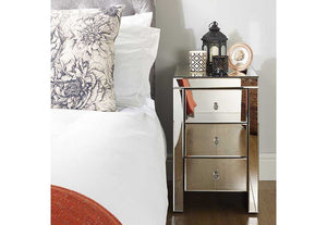 Birlea Seville 2 Drawer and 3 Drawer Bedside Table/ Nightstand/ Bedside Cabinet (5600299581606)