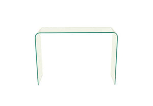 LPD Furniture Azurro Clear Glass Console Table (6556857827502)