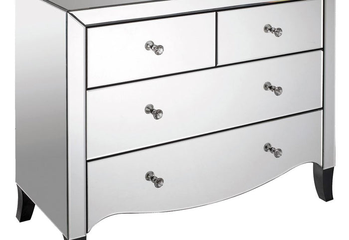 LPD Furniture Valentina Mirrored 2+2 Drawer, 5 Drawer, 7 Drawer Chest