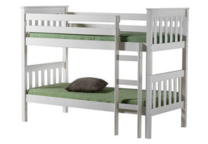 Birlea Portland Antique Pine and White Bunk Bed (5629889347750)