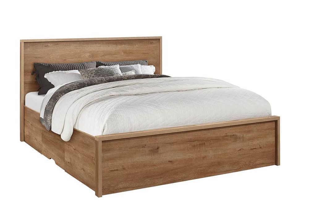 Rustic full size bed deals