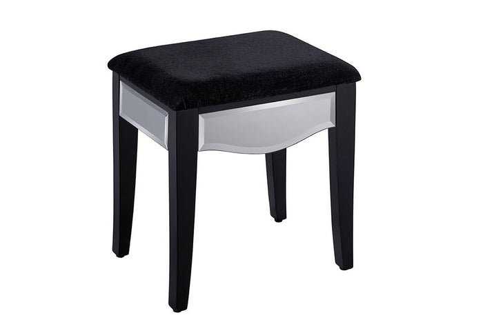 Birlea Palermo Mirrored Glass Dressing Table Stool