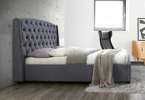 Birlea Balmoral Upholstered Fabric Bed 4FT6 Double, 5FT King and 6FT Super King (5596483911846)