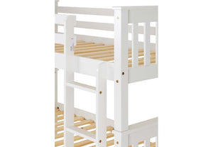 Seconique Neptune Oak & White Bunk Bed (5649286496422)