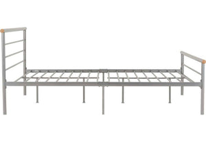 Seconique Orion Silver Metal Bed 3FT Single 4FT Small Double 4FT6 Double (6080280428718)