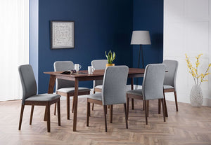 Julian Bowen Berkeley Walnut Rectangular Dining Table (5801719595174)