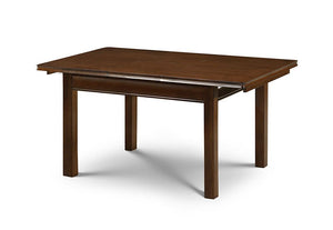 Julian Bowen Canterbury Mahogany Extending Dining Table (5801746399398)