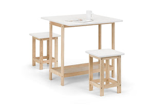 Julian Bowen Bergen White Fold Down Bar Set (5801716973734)