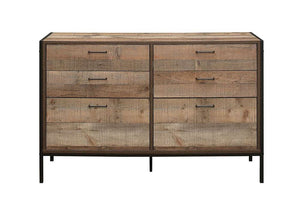 Birlea Urban Rustic Oak Effect 4 Drawer Chest, 6 Drawer Chest and Merchant Chest (5600406601894)