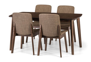 Julian Bowen Kensington Walnut Extending Dining Table (5805939392678)