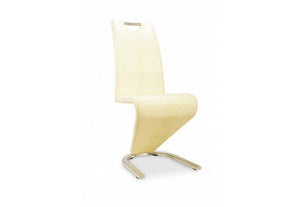 Heartlands Kingsway Black Brown Cream Red & White PU Vintage Dining Chair (7485993943214)