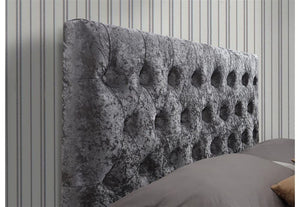 Birlea Cologne Upholstered Fabric Bed Frame 4FT6 Double and 5FT King Size (5597418848422)