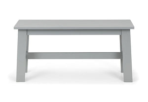Julian Bowen Kobe Grey Rectangular Bench (5805942112422)