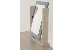 Seconique Nevada Grey, Oyster, Sonoma Oak and White 4 Drawer Dressing Table Set (5769105014950)