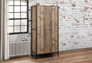 Birlea Urban Rustic Oak Effect 2 Door Wardrobe and 4 Door Wardrobe (5600555860134)