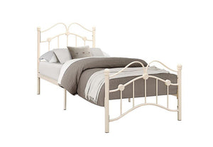Birlea Canterbury Cream Metal Bed 3FT Single, 4FT Small Double and 4FT6 Double (5597361045670)