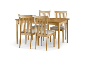 Julian Bowen Ibsen Oak Extending Dining Table (5805932773542)