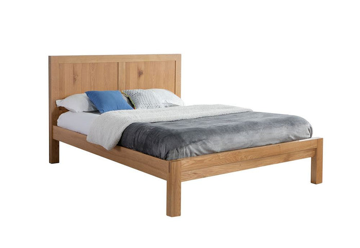Birlea Bellevue Oak Wooden Bed Frame 4FT6 Double and 5FT King Size