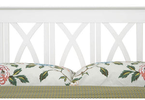 Serene Autumn Honey Oak Opal White Hevea Wooden Bed 3FT 4FT Double 5FT 6FT (6675386826926)