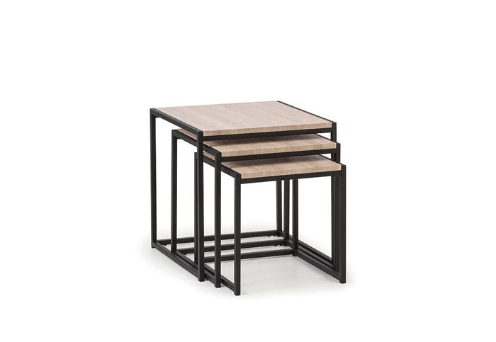 OSD Tribeca Sonoma Oak Nest of Tables