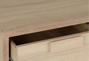 Seconique Cambourne Light Sonoma Solid Oak 2 Drawer Rectangular Dressing Table (5738386915494)