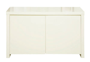LPD Furniture Puro High Gloss White, Charcoal, Cream and Stone Sideboard (6167978705070)