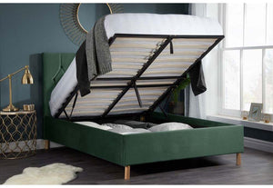 Birlea Loxley Upholstered Fabric Ottoman Bed 4FT 4FT6 Double 5FT King Size (5698933555366)