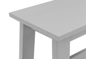 Julian Bowen Kobe Grey Rectangular Bench (5805942112422)